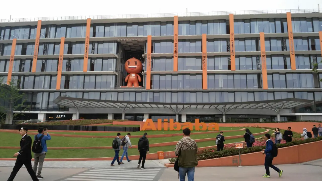 Kantor Alibaba Group di Hangzhou, Tiongkok.