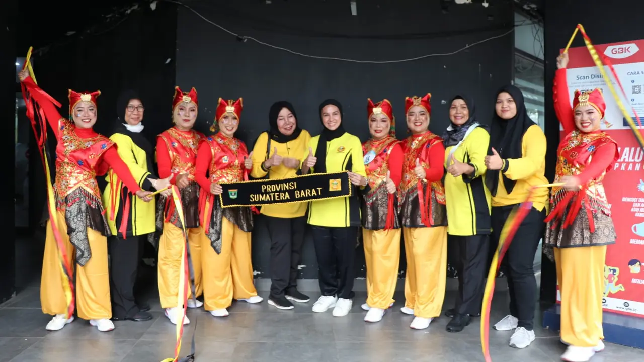 Tim Senam Perwosi Padang Panjang Bangga Bisa Wakili Sumbar Tampil di Tingkat Nasional