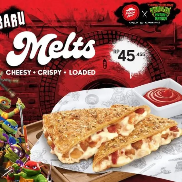 Pizza Melts Terinspirasi Keinginan Masyarakat pada Makanan yang Mudah Dibawa, Digenggam, dan Dinikmati