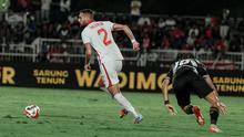Malut United meraih kemenangan 1-0 atas Semen Padang pada laga pekan ke-10 BRI Super League di&nbsp;Stadion Gelora Kie Raha, Ternate, Minggu (26/10/2025). (dok. Malut United)