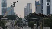 Pengendara yang Bandel Langgar Aturan PSBB Terancam Pidana 1 Tahun
