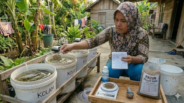 Cara Budidaya Ikan Patin di Tong Cat Bekas dengan Sistem Sederhana