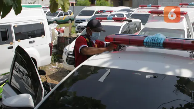 FOTO: Pandemi COVID-19, Perakitan Mobil Ambulans Meningkat 100 Persen