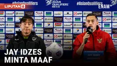 Kapten Timnas Indonesia Jay Idzes Temui Supporter Indonesia Minta Maaf Usai Kalah dari Jepang