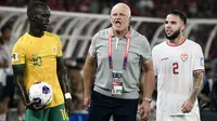 Keputusan Graham Arnold sebenar tidak mengejutkan. Sebab, setelah kegagalan di Piala Asia 2023 dan hasil buruk pada dua laga awal putaran ketiga Kualifikasi Piala Dunia 2026, dia mendapat banyak tekanan. (AFP/Aditya Aji)