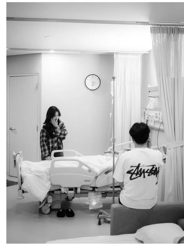 6 Potret Fuji Temani Erika Carlina Melahirkan, Antusias Sambut Baby Andrew