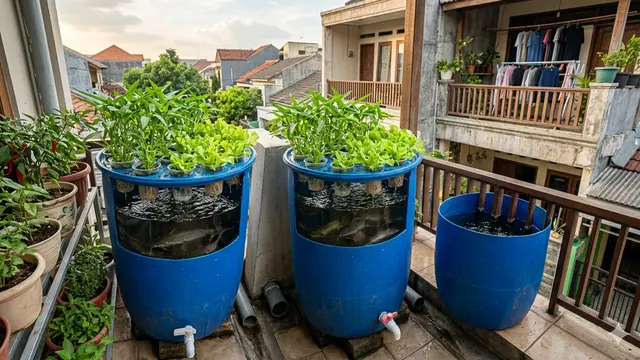 Ide Usaha Ternak Ikan Lele dan Sayur Mini di Urban Garden