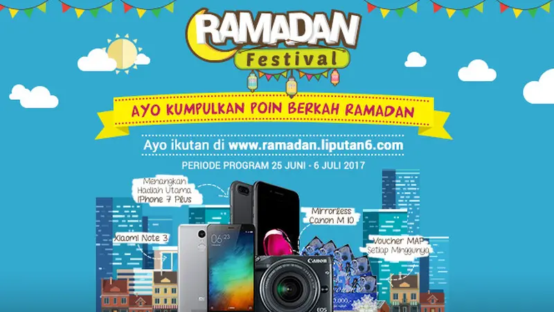 Ikuti THR Ramadan Liputan6.com Berhadiah Iphone 7 Plus