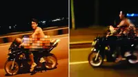 Gila, Adegan Bercinta di Atas Sepeda Motor