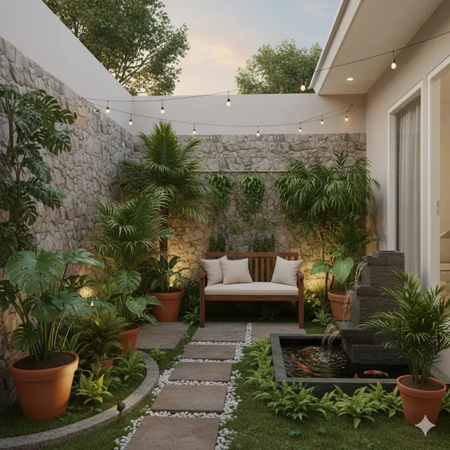 7 Taman Mungil di Rumah Tipe 36, Solusi Asri untuk Hunian Minimalis