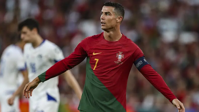 Pemain Timnas Portugal Cristiano Ronaldo