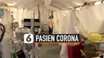Seorang dokter di New York Amerika Serikat merekam suasana ruang gawat darurat di salah satu rumah sakit tempat pasien corona dirawat. Hampir semua pasien dalam keadaan parah dipasang alat bantu pernafasan.
