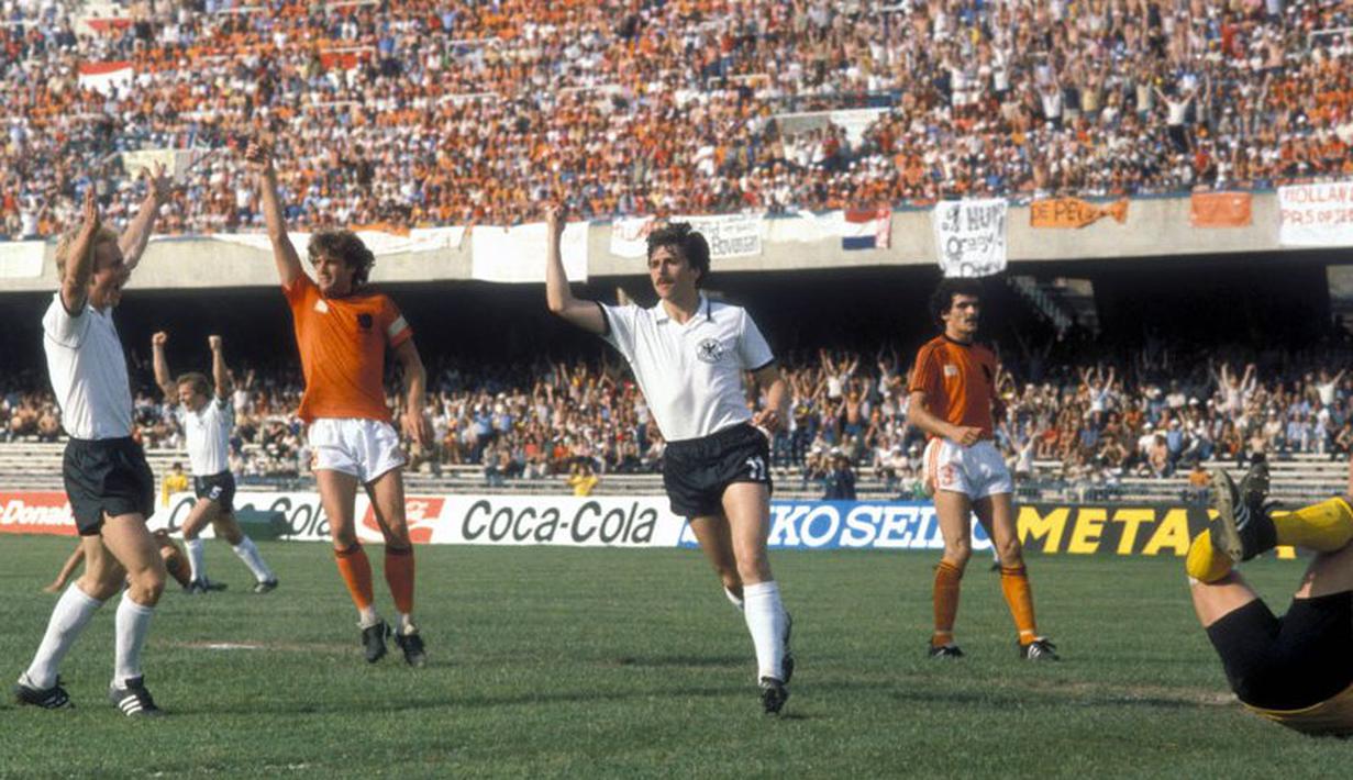 Klaus Allofs mencetak 3 gol dan membawa Jerman Barat menjuarai Piala Eropa 1980 dan meraih sepatu emas untuk dirinya. (www.squawka.com)