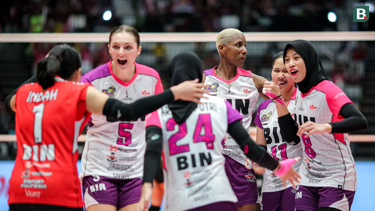 Foto: Megawati Hangestri Gemilang, Jakarta BIN Juara Proliga 2024