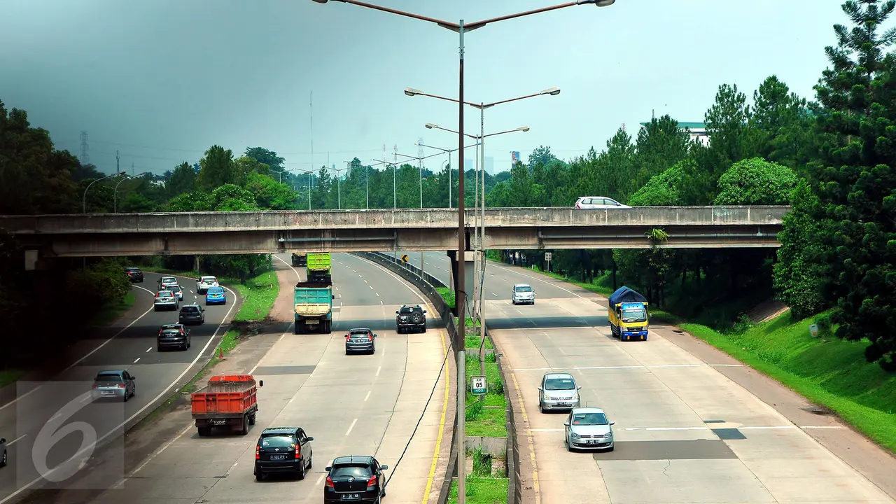 Libur Paskah, Ruas Tol Ululjami-Serpong Ramai Lancar
