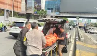 Pemotor Tewas Tabrak Pembatas Jalan di Depan PIM 2