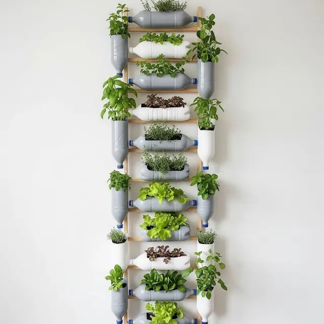 Cara Menata Kebun Botol Bekas