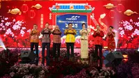 Bank Mandiri menggelar perayaan Tahun Baru Imlek 2576 Kongzilidi tiga kota besar secara serentak, yakni Medan, Surabaya, dan Jakarta, Senin (10/2/2025). (Foto: Istimewa)