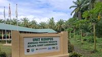 Unit Kompos Asosiasi Pekebun Swadaya Kelapa Sawit LabuhanBatu. (Foto: Liputan6.com/Agustina Melani)