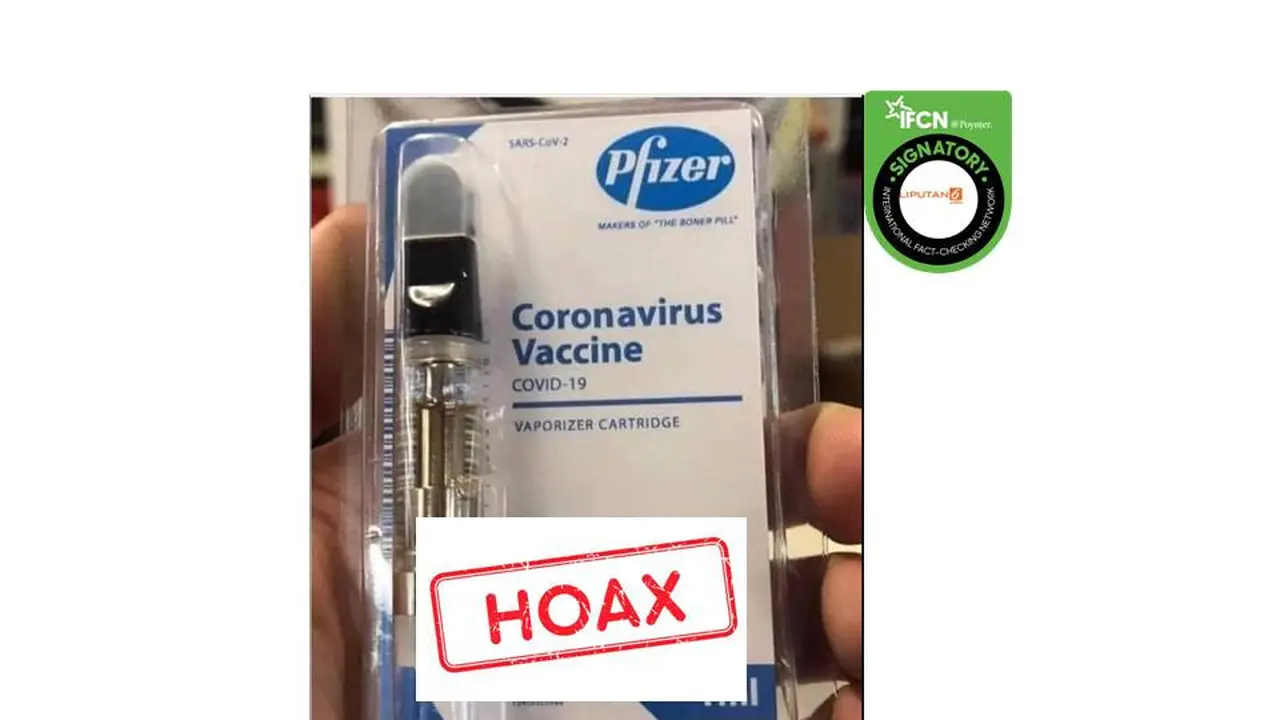 Cek Fakta vaksin covid-19 Pfizer