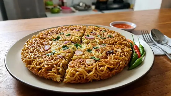 Cara Membuat Martabak Mie Telur Sederhana, Praktis dan Hemat