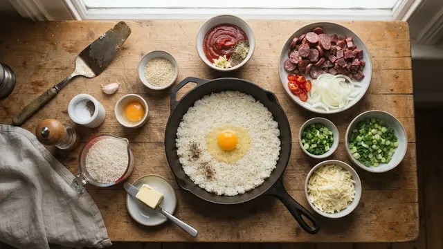 Resep Pizza Nasi Pedas