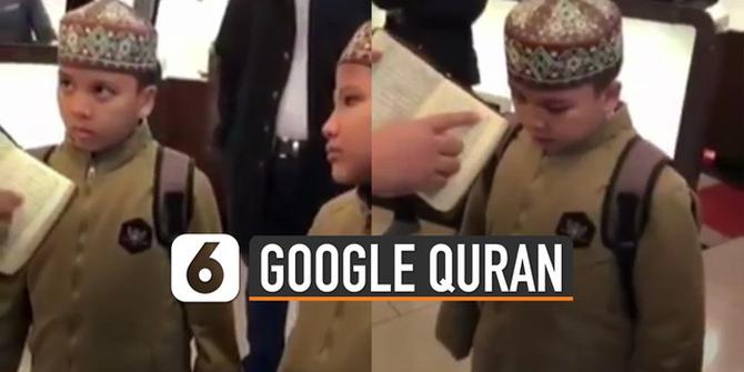 VIDEO: Hebat, Dua Bocah Laki Laki Hafal Semua Ayat di Al-Quran