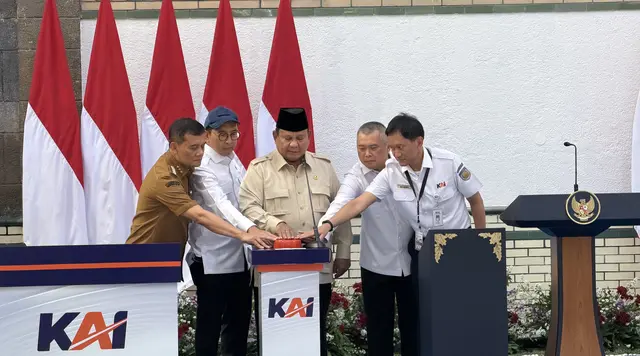 Prabowo Resmikan Wajah Baru Stasiun Tawang, Pertama Kali Dipugar Sejak 1914