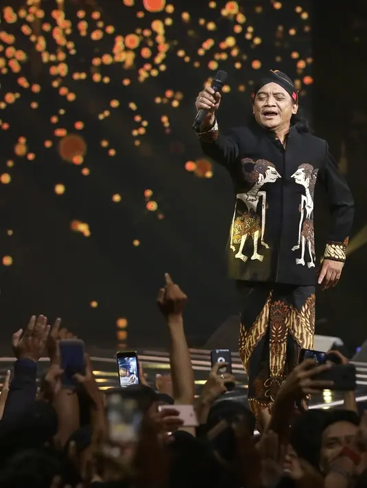 Didi Kempot acara Shopee 12.12 (Bambang E Ros/Fimela.com)