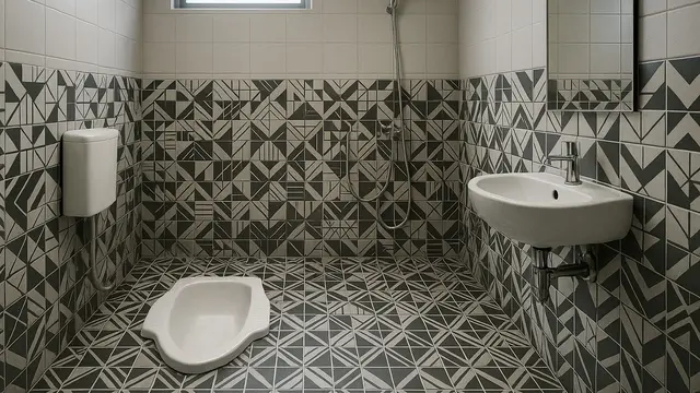 7 Model Kamar Mandi dengan WC Jongkok yang Cantik, Desain Sederhana tapi Tetap Modern
