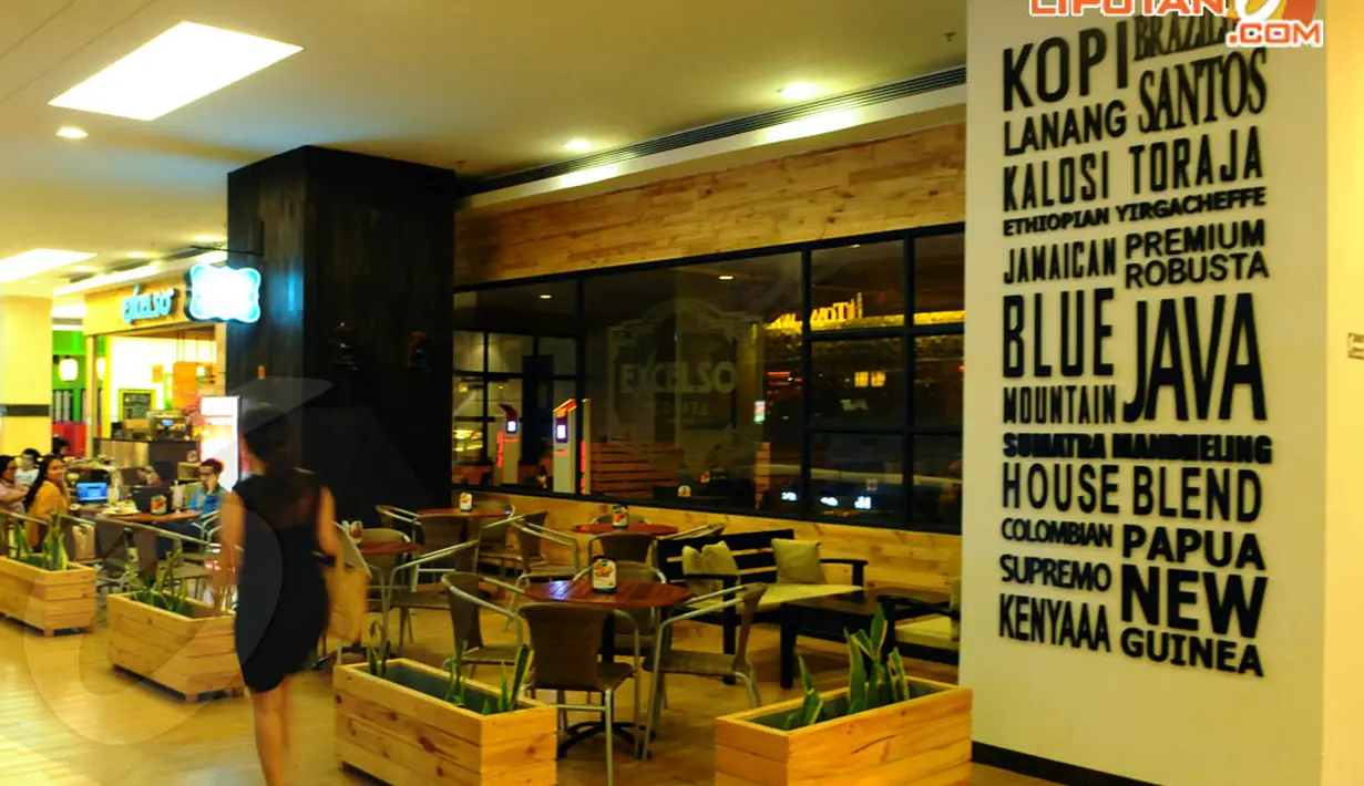 Kedai kopi di Kasablanka cocok untuk meeting point favorit di kota Jakarta (Liputan6.com/Andrian Martinus)