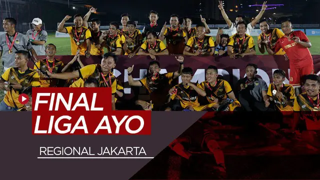 Berita video momen final Liga AYO 2019 regional Jakarta untuk divisi 1 sampai 3 yang digelar pada Minggu (24/11/2019).