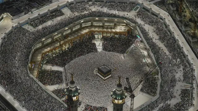 Foto Udara Suasana di Masjidil Haram