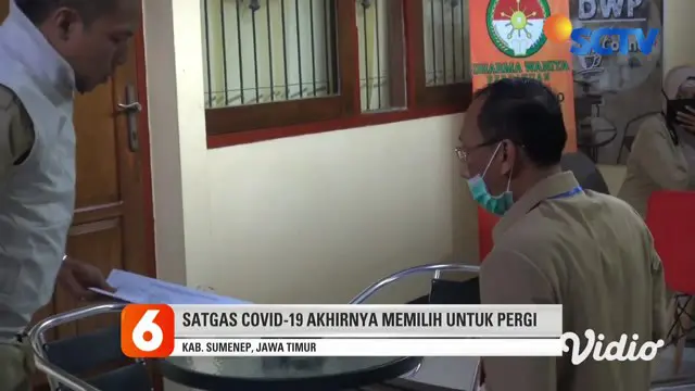 Warga Desa Kolpo, Kecamatan Batang-batang, Kabupaten Sumenep menghalangi Satgas Covid-19 yang akan melakukan tracing terhadap keluarga seorang warga yang dinyatakan positif Covid-19 dari klaster gudang pabrik rokok di Sumenep.