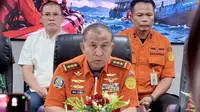 Basarnas ungkap perkembangan terbaru pencarian korban km virgo. (foto antara).