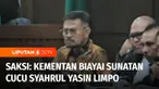 Kementerian Pertanian disebut turut membiayai sunatan cucu mantan Menteri Pertanian, Syahrul Yasin Limpo.
