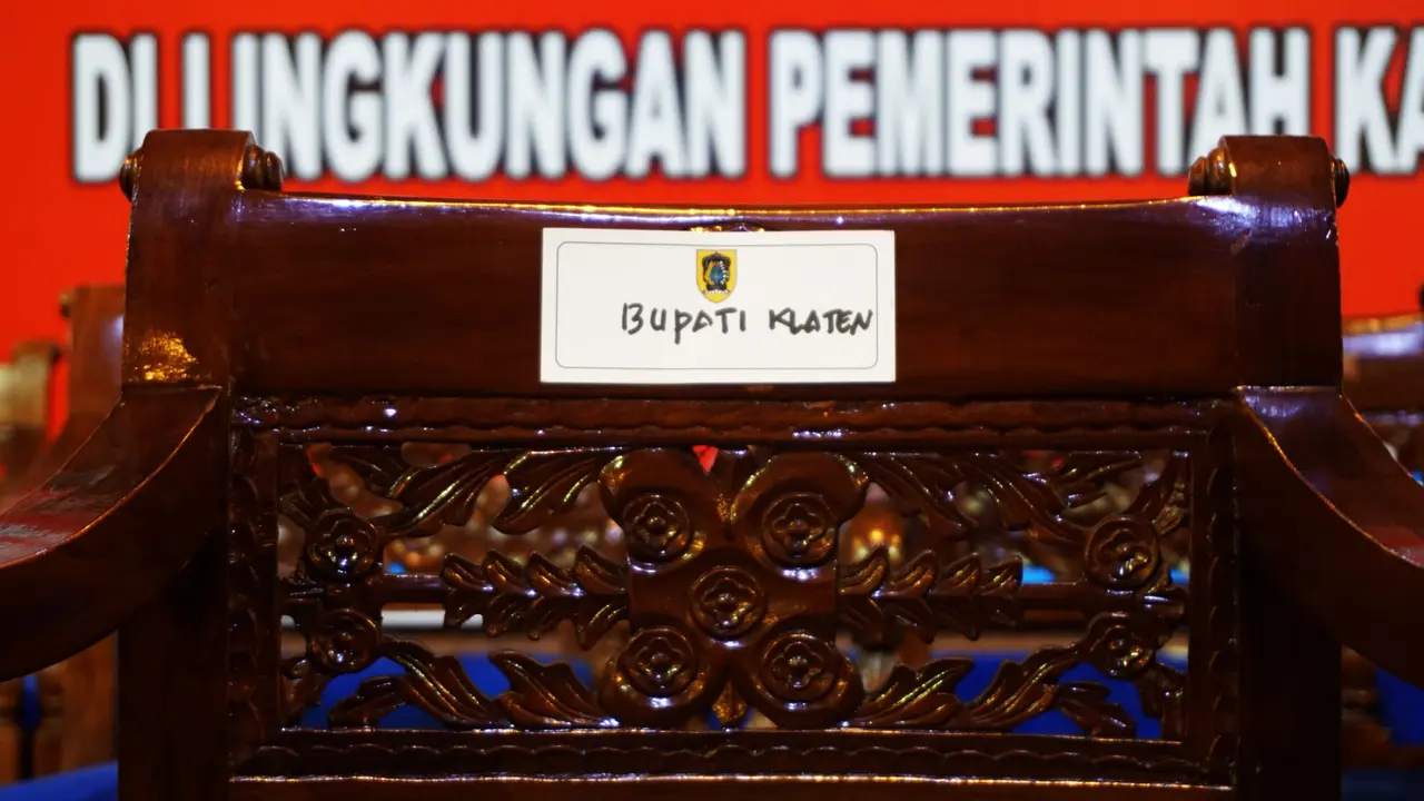 Bupati Klaten Sri Hartini