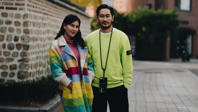 Jeje Govinda dan Syahnaz Sadiqah. (Foto: Dok. Instagram @ritchieismail)