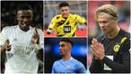 Pemain-pemain muda terbaik se-Eropa akan bersaing dalam penghargaan Golden Boy 2020. Erling Haaland, Jadon Sancho, Ansu Fati dan Alphonso Davies masuk daftar calon peraih Golden Boy 2020. Berikut 20 kandidat Golden Boy 2020 bagian 2. (kolase foto AFP)