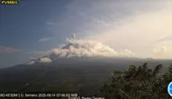 Gunung Semeru erupsi, tinggi letusan mencapai 1.000 meter (Istimewa)