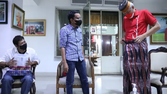 Ganjar Pranowo merayakan hari lahir ke-53