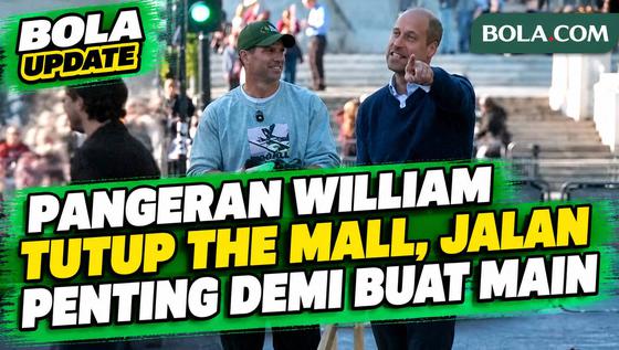 Aksi Tak Terduga Kerajaan! Pangeran William Tutup The Mall, Jalan Penting Inggris Buat Main ini