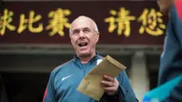 Pelatih Shanghai SIPG, Sven-Goran Eriksson. (AFP/Johannes Eisele)