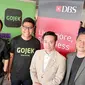 Foto (kiri - kanan) Presiden Gojek Andre Soelistyo, Head of Transport Gojek Global Radityo Wibowo , Group Head of Strategy and Planning DBS Bank Shee Tse Koon, dan Head of Ecosystems, Consumer Banking Group  DBS Bank Gene Wong (Foto: Go-Jek)