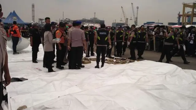 Ini Foto Hasil Temuan Tim Sar Saat Mencari Korban Lion Air JT610