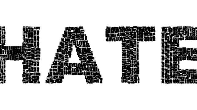 Ilustrasi perasaan benci, tidak suka