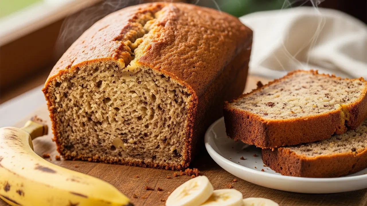 Resep Roti Pisang Sederhana.