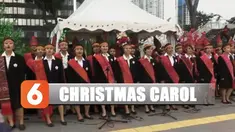 Taman Dukuh Atas adalah satu dari sebelas lokasi gelaran christmas carol atau hiburan pujian natal yang diadakan Pemprov DKI di ruang publik.