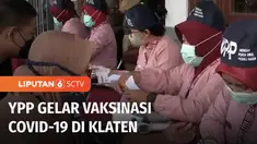 YPP SCTV-Indosiar terus menggelar bakti sosial. Di antaranya mendukung vaksinasi Covid-19 di Klaten Jawa Tengah, dengan pembagian ratusan paket sembako. Aksi sosial serupa juga digelar di Kota Yogyakarta.