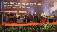Konsultasi publik RDTR yang digelar Otorita IKN. (Liputan6.com)